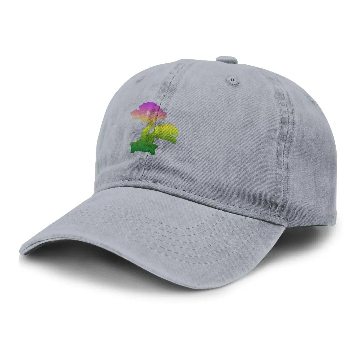 Японский бонсай дерево унисекс взрослых бейсболка ковбой кепки Snapback
