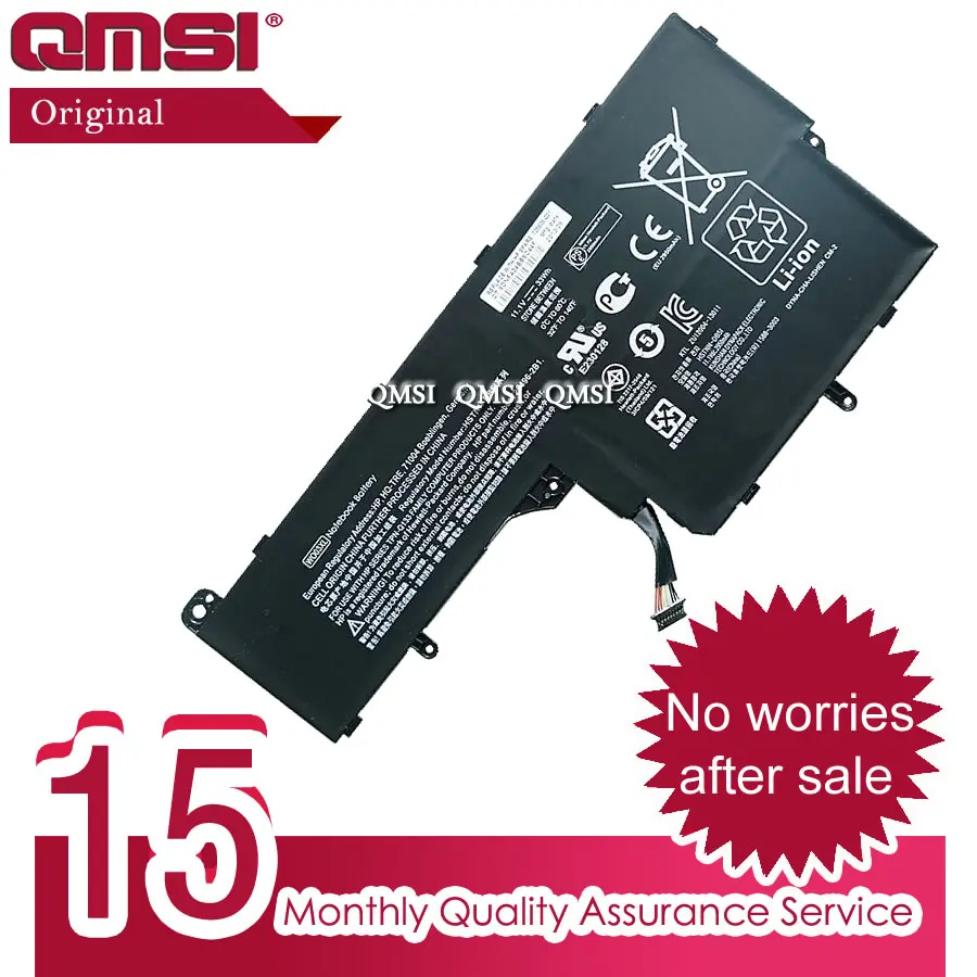 QMSI 11 1 V 33wh 2950mAh оригинальный SHNN IB5I аккумулятор WO03XL применяется к планшету HP SPLIT x2 13 M