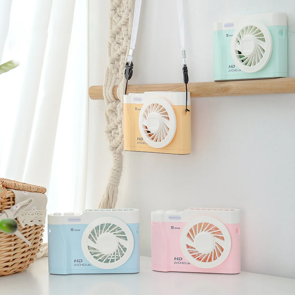 

Neck Fan With Night Light, Portable USB Charging, Suitable For Outdoor Home Mini Electric Fan Outdoor Portable