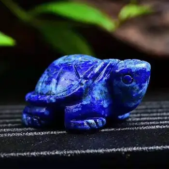 

Natural lapis lazuli tortoise hand carved quartz mineral crystals spiritual healing reiki decoracion hogar moderno