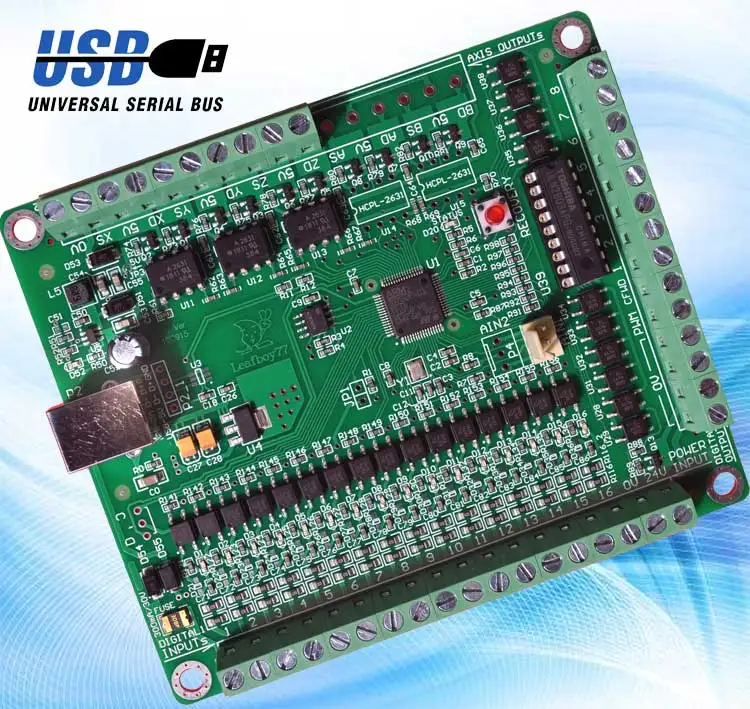 MACH3 USB CNC Engraving Machine 3-axis Control Board Card Interface (NPN Version) | Безопасность и защита