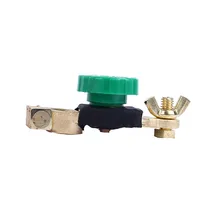 1pcs interruptor De Alimentação Do Carro Pure Latão Terminal de Bateria Disconnect Cut Off Kill Anti-vazamento Interruptor Nova alta qualidade