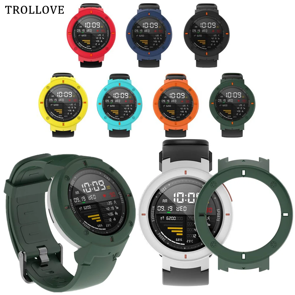 

New High Quality Slim PC Smart Watch Protective Case Cover for Xiaomi Huami 3 Amazfit Verge Frame Bumper Smartwatch Accessories