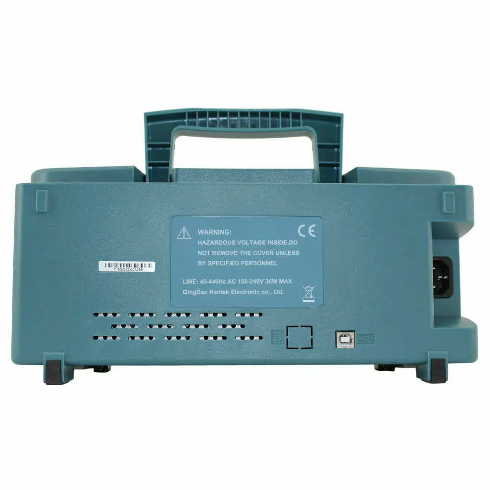 Hantek DSO5102B цифровой осциллограф 100 МГц 2CH 1GSa/s " TFT+ глубина памяти 1 м