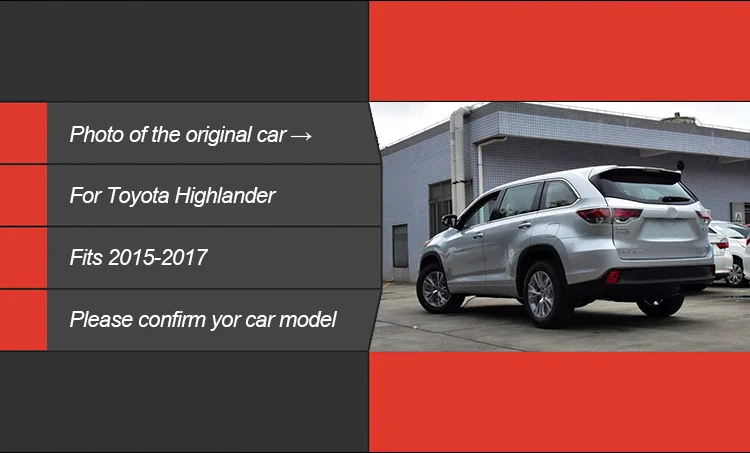 Задний фонарь для автомобиля Toyota Highlander- новая светодиодная… для Kluger задние фары Противотуманные фары Дневные ходовые огни DRL автомобильные аксессуары