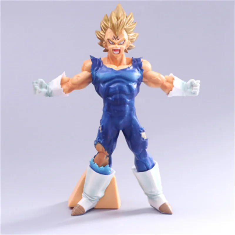 

Dragon Ball Z Vegeta Majestic Enchanted Ver. Super Saiyan Blood Break PVC Action Figure DBZ Vegeta Trunks Collection Model 18cm