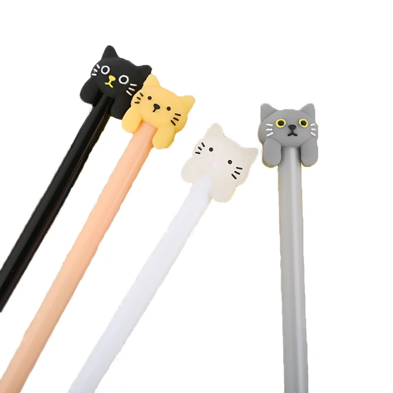 

Cute Lucky Cat Gel Pen Cartoon Student Creative Stationery Pen Black Water Pen Canetas Escolar Papelaria Office School Supplies