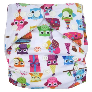 

Eco Nappies Cloth Diapers For Baby Washable Reusable Prefold Pocket Cloth Diapers X17