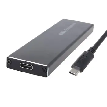

M2 SSD Case NVME USB3.1 Gen2 Type-C M.2 SSD Enclosure for NVME PCIE NGFF M/B Key SSD Disk 2230/2242/2260/2280mm