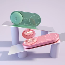 Ultrasonic Cleaner Contact Lens Cleaning Machine Cleaning Case Contact Lens Cleaner Sonic Washing Case with Wireless Charge