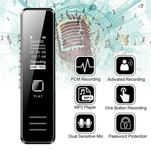 Dictaphone Audio-Sound-Recorder Remote-Recording Mp3-Player Reduction Digital Noise 32GB