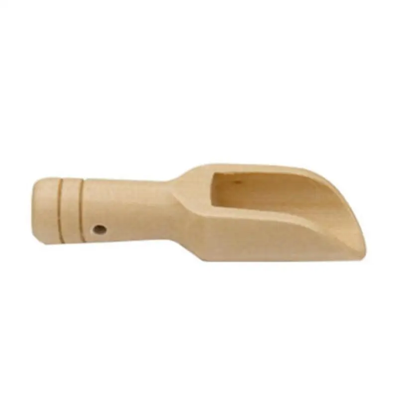 

1* wooden spoonSmall Little Mini Wooden Spoon Scoop Salt Sugar Condiment Cooking Tool