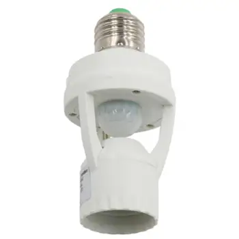 

Socket E27 Converter 110-240V Lamp Base with PIR Motion Sensor Bulb Switch High Quality New
