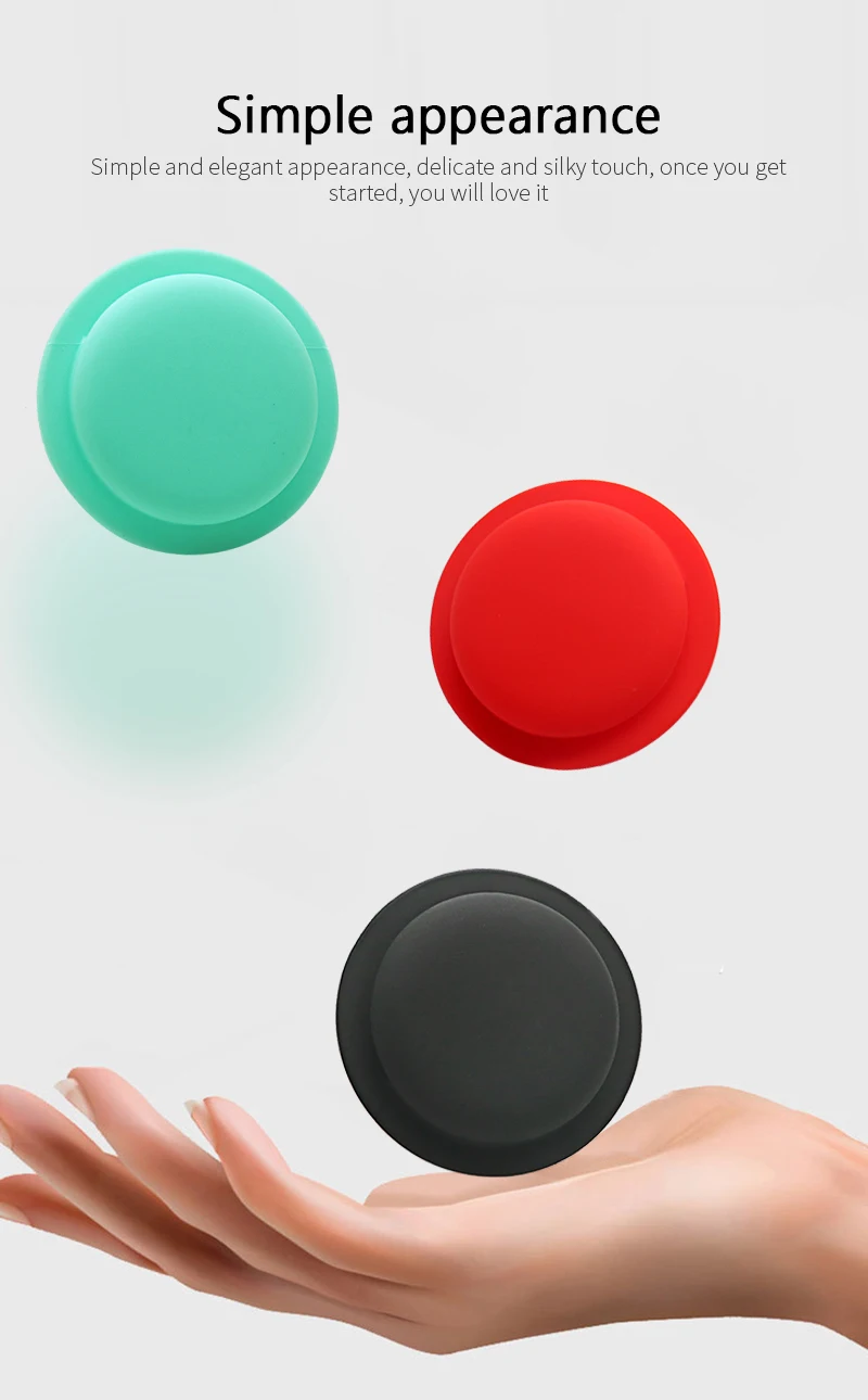 Portable Silicone Case For Apple Airtags Locator Tracker Anti-Lost Device Keychain Protective Sleeve Soft Protection Cover