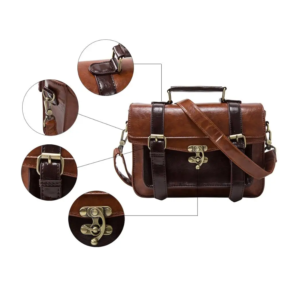 Сумка ECOSUSI женская из искусственной кожи|bag patent|handbag iphonebag pendant |