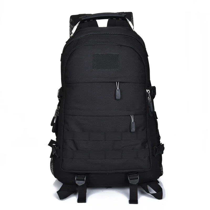 Уличный походный рюкзак, Тактическая Военная Сумка, походный рюкзак, рюкзаки, армейская система Molle, штурмовая сумка - Color: black