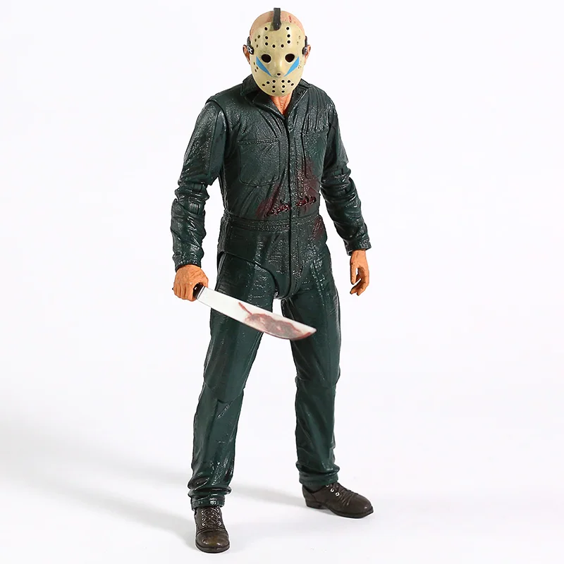 NECA " Пятница 13-я часть V Джейсон Вурхиз Рой Бернс конечная фигурка Коллекционная ПВХ модель игрушки