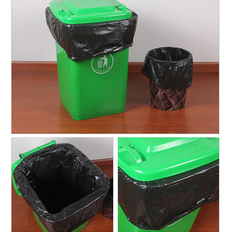 50 Pack 18 Gallon Large Heavy Duty Garbage Waste Trash Can Toter Bags  50x60cm 60x80cm 80x100cm 100x120cm - AliExpress Home & Garden