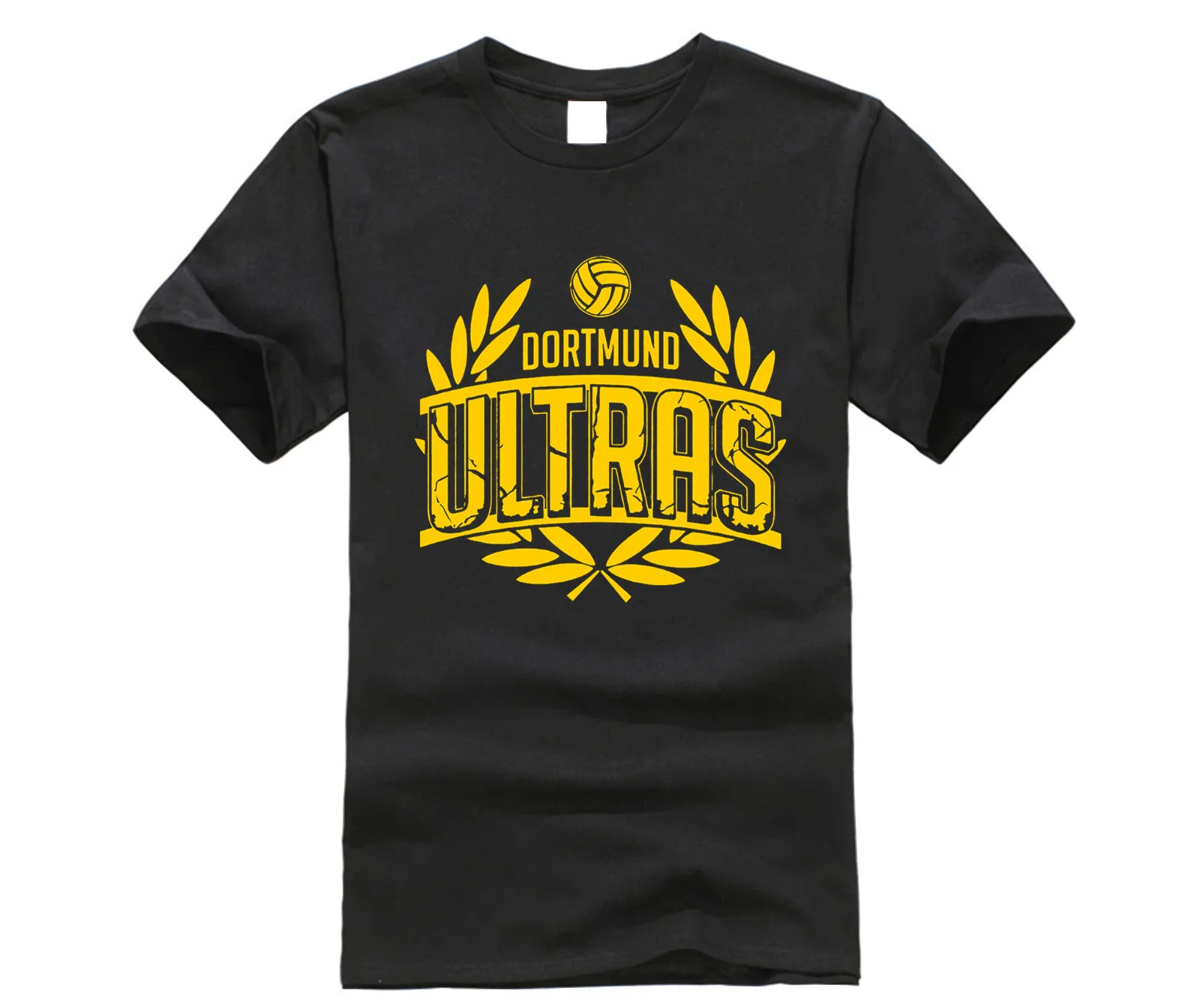 

Newest 2019 100% Cotton Men Funny O Neck T Shirt Fashion Men Clothing Dortmund Ultras Fans sportser T Shirts