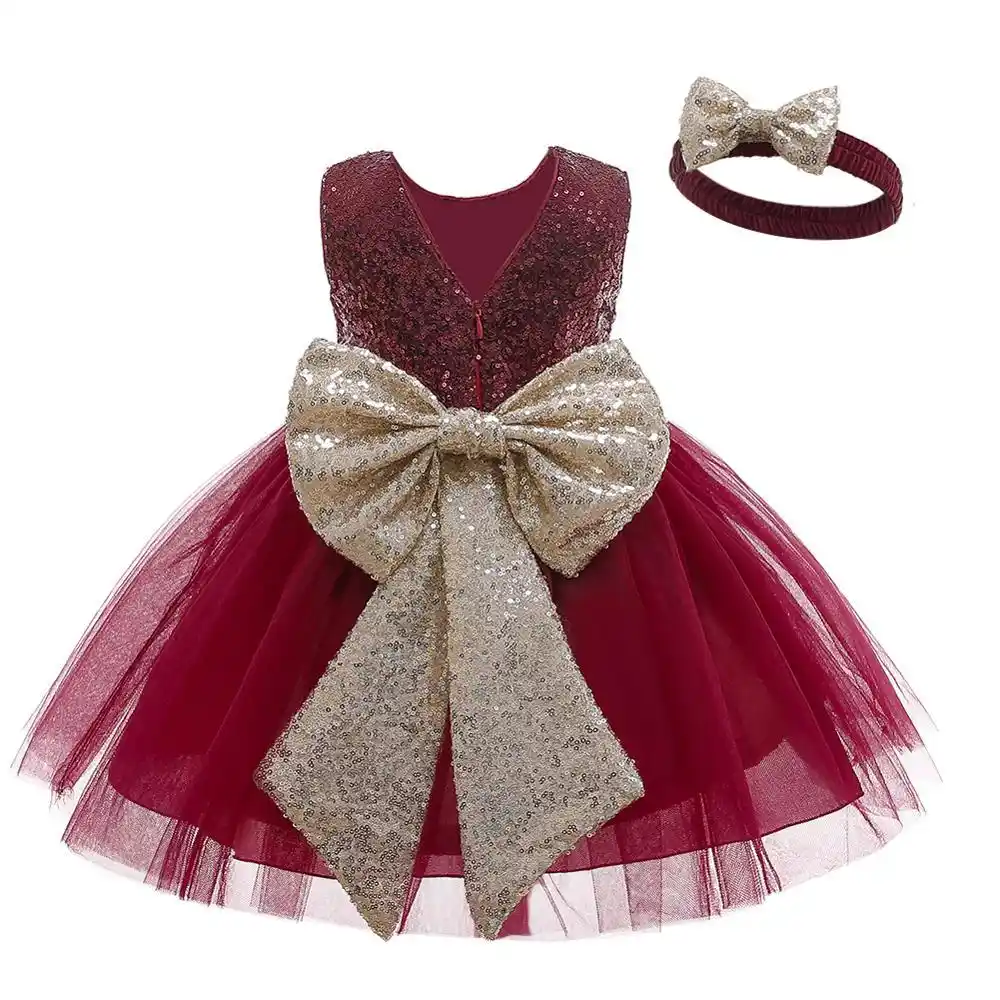 baby christmas party dress