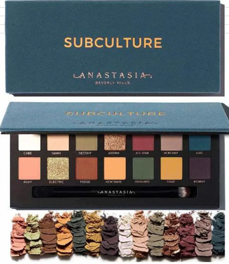 SUBCULTURE PALETTE Beverlying Hills Anastasia makeup Powder Glow Kit Contour Highlighter Palette Face Blusher | Красота и здоровье