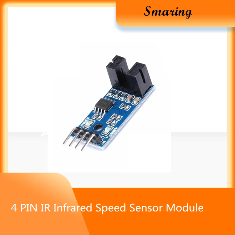 10 pcs 4 PIN IR Infrared Speed Sensor Module 3.3V-5V For Arduino 