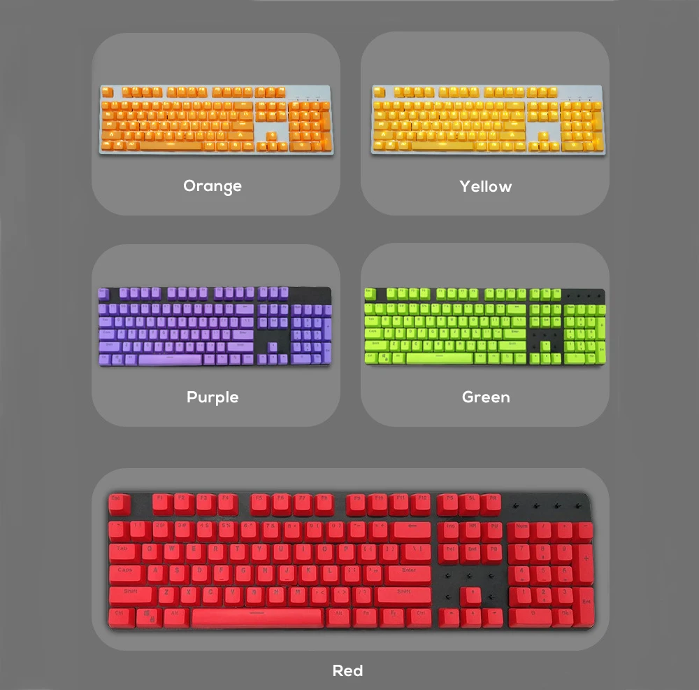 Механическая клавиатура Keyscaps PBT английские языковые клавиши для Cherry MX GK61 SK61 Anne Pro2