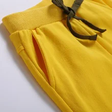 Шорты их чистого хлопка для мальчиков; сезон лето; Новинка года; Стильные повседневные джинсы для маленьких детей; Индивидуальный узор