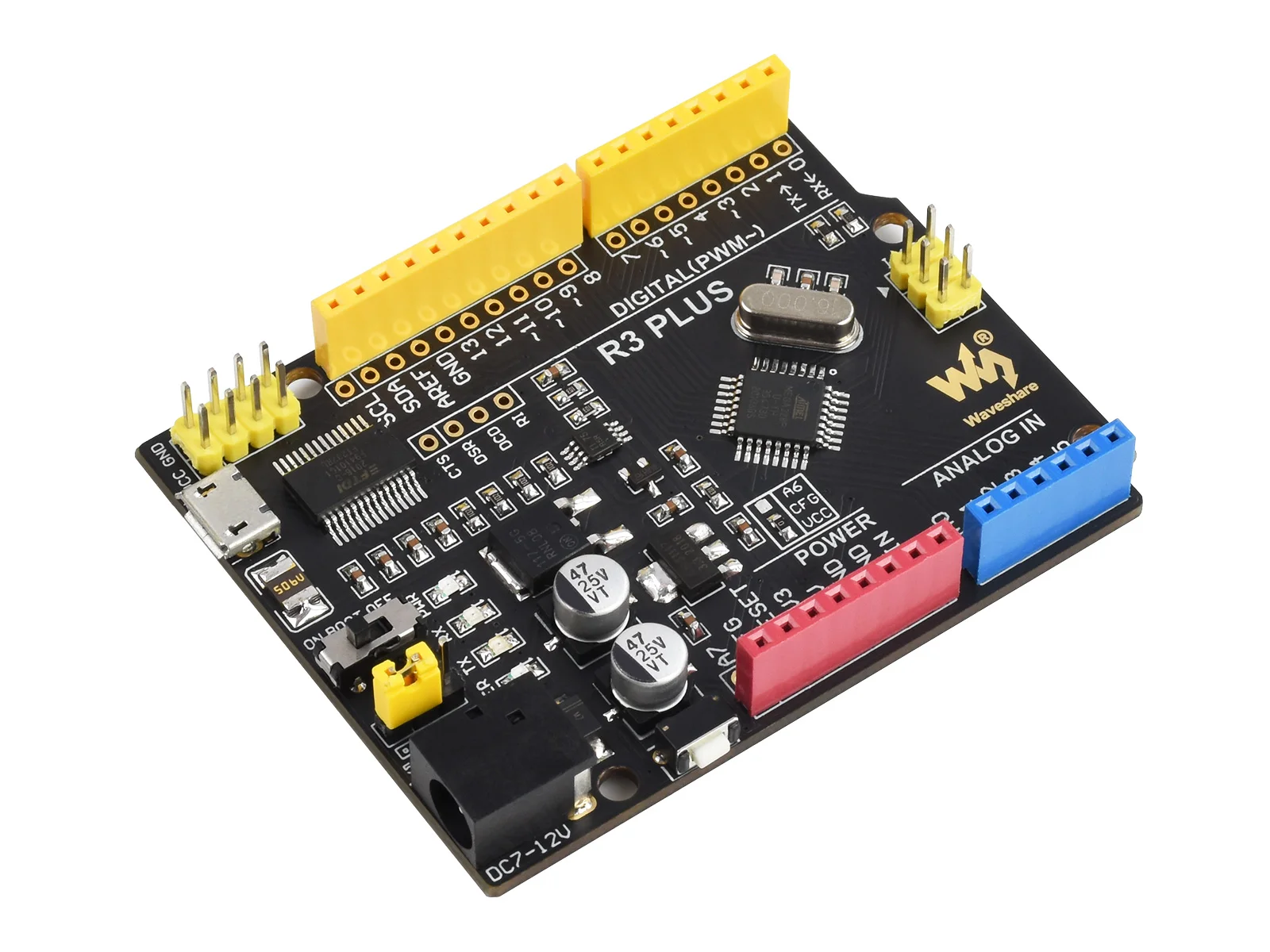 

R3 PLUS, плата разработки микроконтроллера ATMEGA328P, совместима с Arduino
