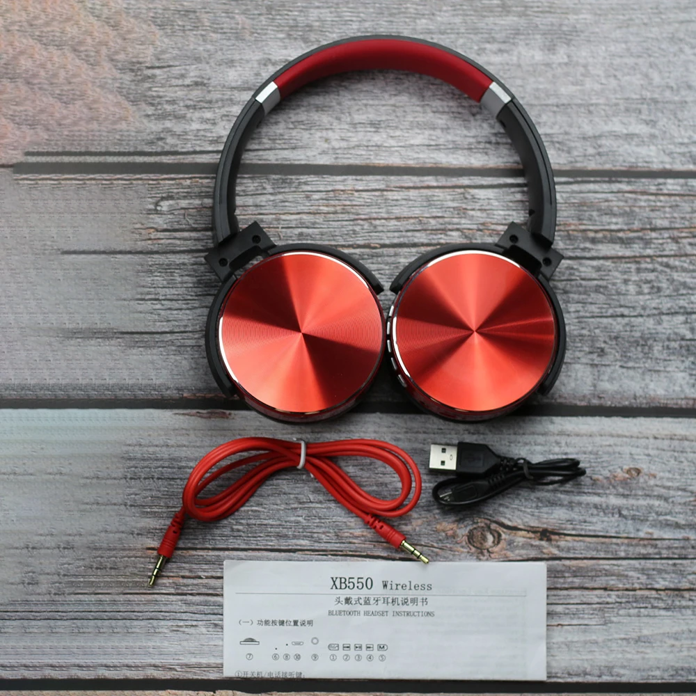 Gaming Headset Bluetooth Wireless Headset HIFI Noise Reduction Sound USB Audio Transmitter 3 5mm HiFi Deep Bass Headset Music
