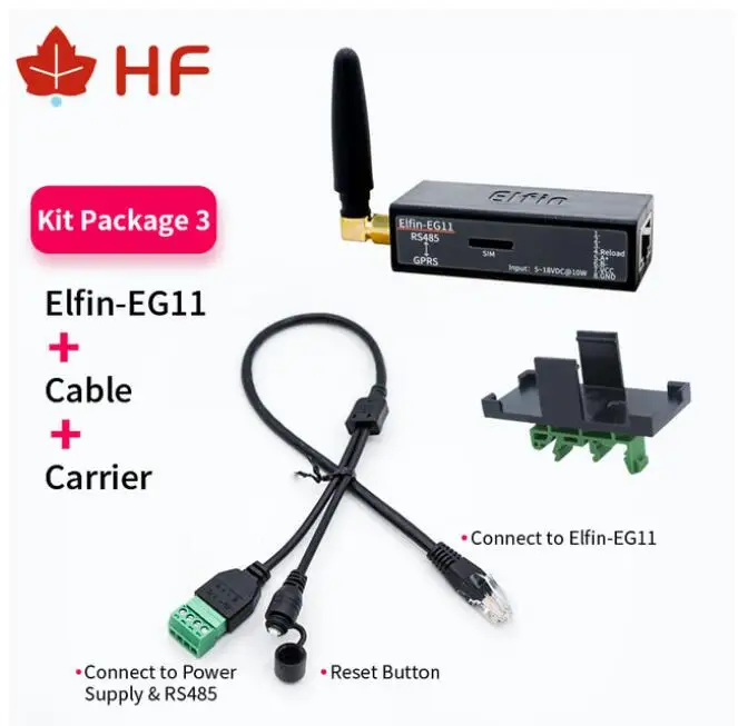 Модуль RJ45 RS485 к GPRS GSM Серийный порт сетевое устройство веб-сервера поддержка