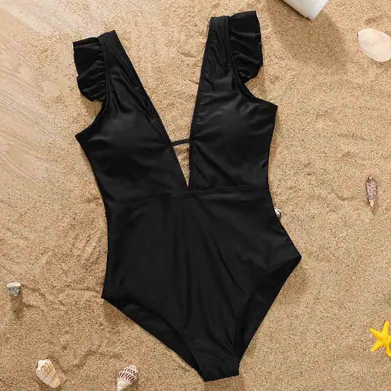 The Price is a Swimsuit Mommy And Me Clothes Family Swimwear For Mother Daughter Swimsuit Matching Bikini Women Girls Clothes 2