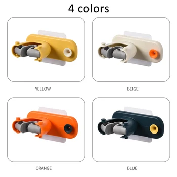 

Wall Mounted Mop Organizer Holder Brush Broom Hanger Storage Rack Kitchen Tool Shelves Clip Mop Broom Hook Home Storage Rack