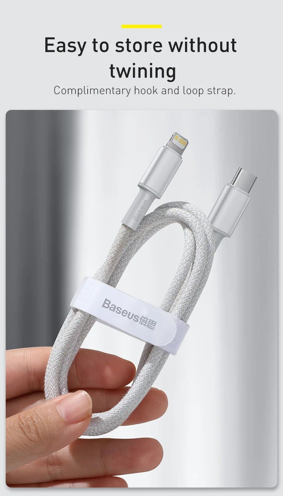 Câble De Charge 3 En 1 USB-C Micro USB Lightning - 1m Tressé - Compatible IPhone Android