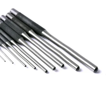 

9pcs Durable Steel Roll Pin Punch Set Tool Kits For Removing Pin Professional