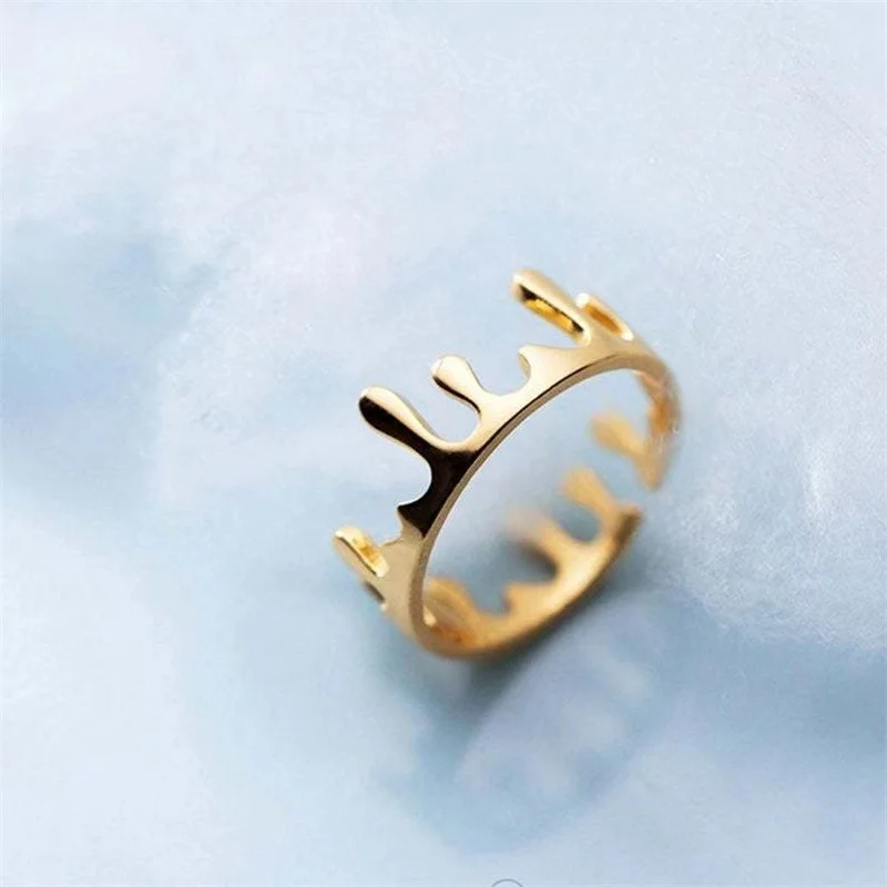 Fashion Personality Ring Bleeding Black Ring finger ring