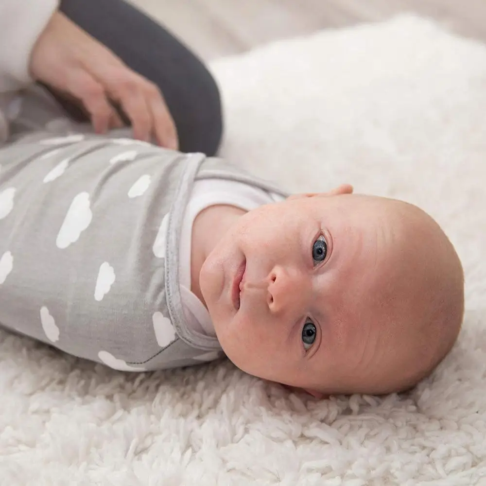 Пеленальное Одеяло для новорожденных; Мягкое хлопковое детское одеяло в полоску; Пеленальное Одеяло; спальный мешок; spiwor z dzianiny# 3F