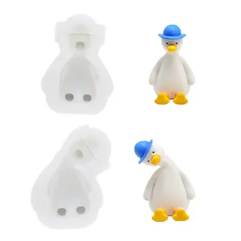 

Super Cute Cartoon Duck Resin Mold Jewelry Making Tools Chocolate Gum Paste Mold