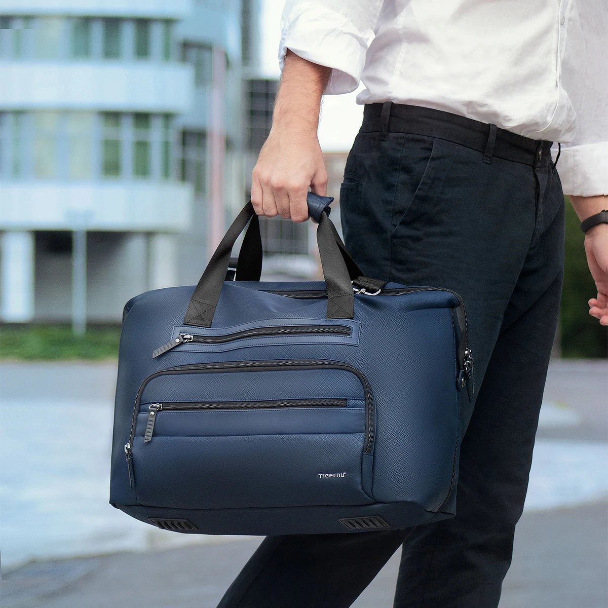 Tigernu Men Travel Bags Large Capacity Bag Luggage Men Duffel Bag Travel Tote Bags Weekend Bag Travel Handbag Connect Series - 6