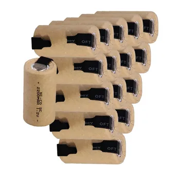 

16 pcs a set SC battery 1.2v 2200mah nicd batteries for power tools for electric screwdrivers for drills -color random