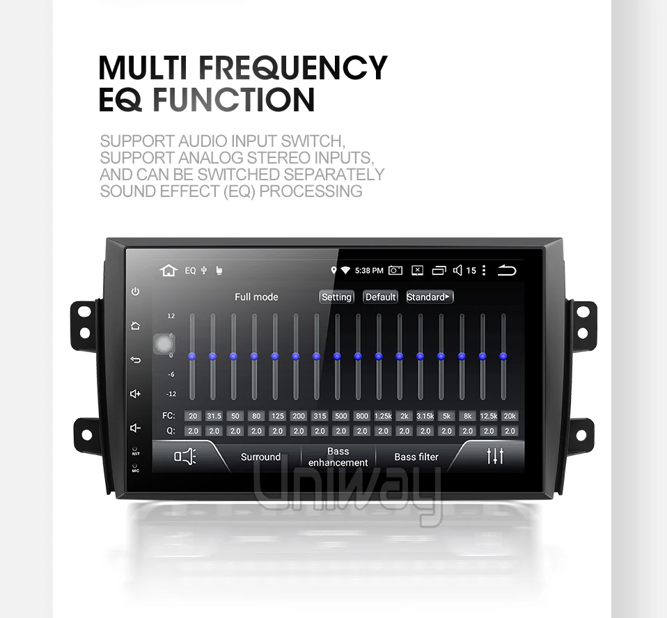 Clearance uniway ATY9071 Android 9.0car dvd for Suzuki SX4 2006 2007 2008 2009 2010 2011 2012 2013 car radio gps  navigation 4