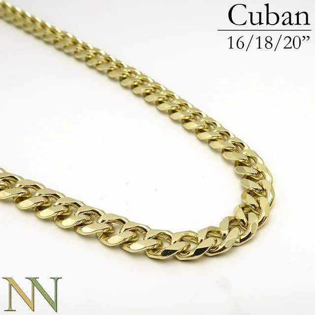 Heavy Cuban Link Necklace For Men Or 