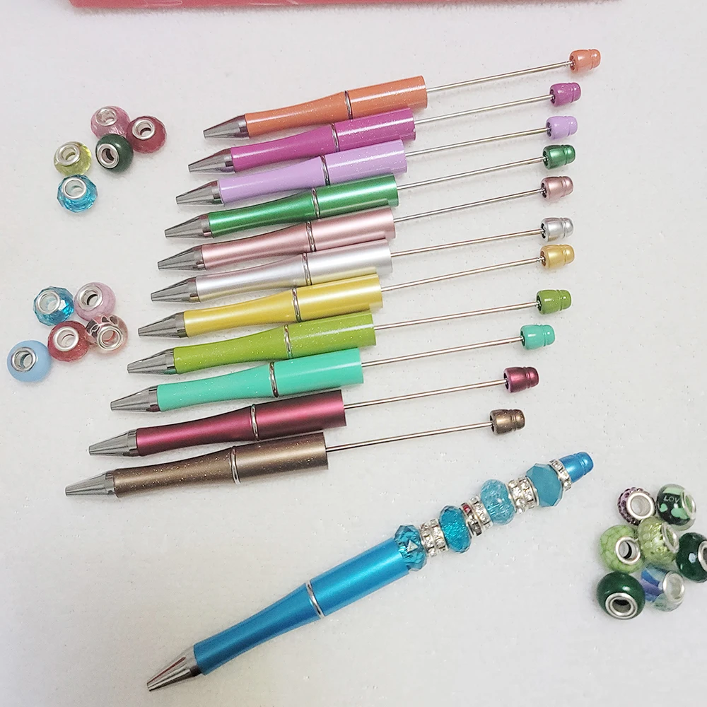 20pcs Beaded Ballpoint Pen Wedding Favors Personalized Christmas Decor Gifts Valentines Birthday Day Gift Party Favors