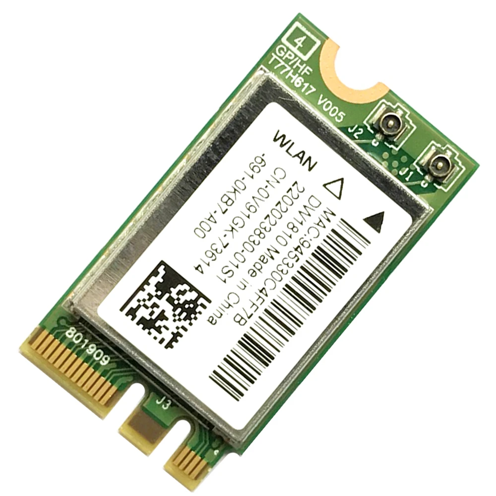 Dell Wireless Network Card Ac Wireless Card Dell Dell Wireless