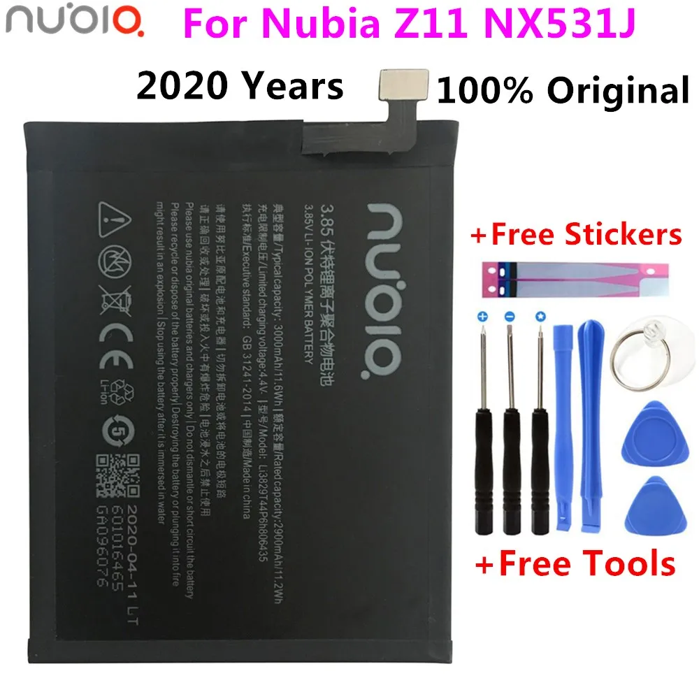 Аккумулятор nubia z11