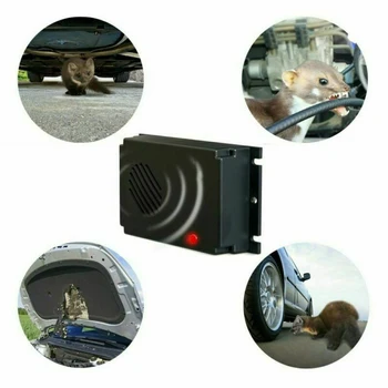 

NEW Ultrasonic Car-styling Pest Mouse Mice Rat Repeller Cat Dog Rodent Bug Deterrent Cars Engine Compartment Pest Control