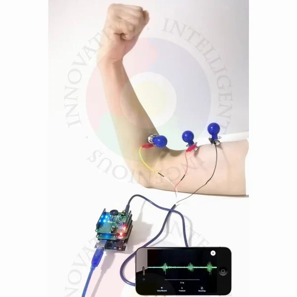 EMG Myoelectric датчик, совместимый с MyoWare/SparkFun, программное обеспечение с открытым исходным кодом EMG