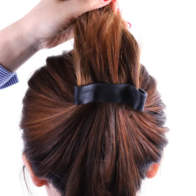 Vintage Banana Hair Clip Elastic Hair Comb Professional Women Hair