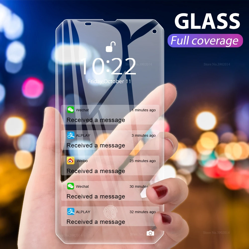 3 шт. прозрачное закаленное стекло Для Doogee Y9 Y8 Plus N20 N10 S90 Pro 9H защита переднего