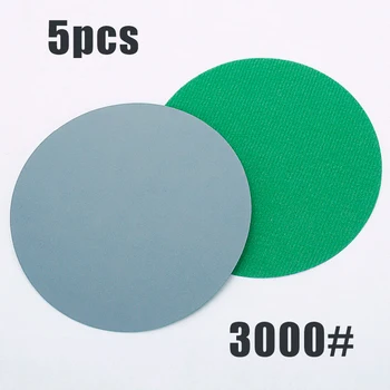 

30X 5 Grinding Abrasive Sandpaper Sanding Discs Hook & Loop 1500-10000 Grits